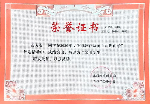 三门峡市二中师生在全市教育系统“两创两争”评选中斩获佳绩
